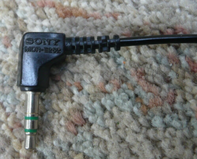 1982 Sony MDR-E252 (B) Fontopia First Ever Inner Ear Headphones w