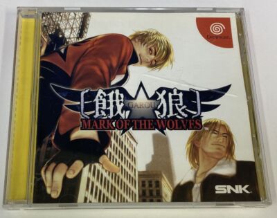 Sega Dreamcast Garou: Mark of the Wolves Japan Version w/ Box and