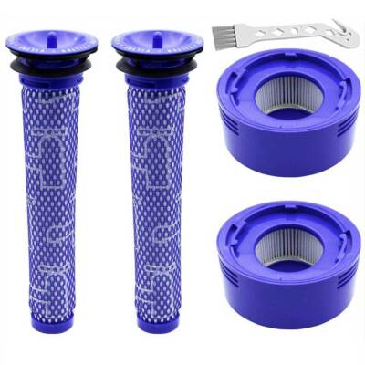 4 Pack Filter Replacement for Dyson V7 V8 Animal and V8 Absolute Cordless Vacuum