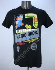 NWOT The Original Mario Bros Arcade Classics Series Nintendo Men's T Shirt Sz M