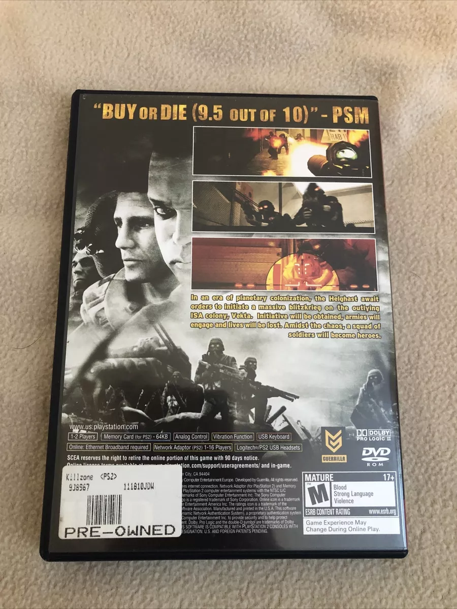 COVERS.BOX.SK ::: killzone (ps2) - high quality DVD / Blueray / Movie