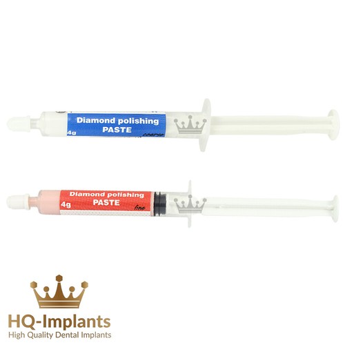 Diamond Polishing Paste Dental Composite Ceramic Porcelain Fine/Coarse/Set 4gr