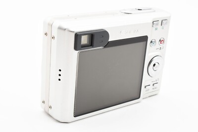 CASIO EXILIM ZOOM EX-Z55 Digital Camera 5.0MP Silver w/Case