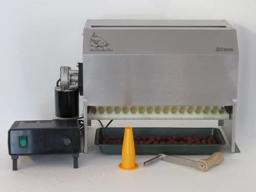 Boilie Herstellungsausrüstung - Boilie/Hanteln Walzmaschine ""BoilieRoller"" + Motor