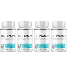 DG Protect - Supports Healthy Digestive Function, Energy Boost - 4 Bottles