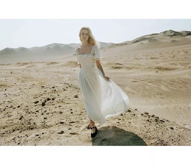 Doen Sol Dress White Salt- Sold Out- Summer Beach Wedding- Large | eBay