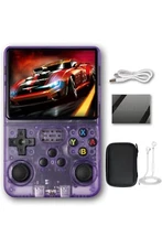 R36S Retro Handheld Video Game Console 128 GB Linux System 3.5 Inch IPS Screen