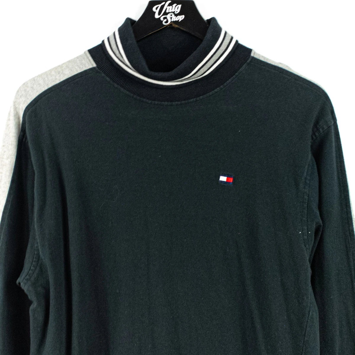 Tommy hilfiger 2024 striped turtleneck