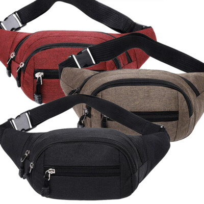 Fanny Pack for Women Men Belt Bag Waist Pack Crossbody Bag with Adjustable Belt