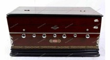 Professioal BINA 7 Stopper 3.25 Multifold Bellow 39 Keys Double Reeds Harmonium