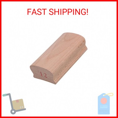 Yibuy Bass Guitar Fretboard Sanding Wood Block 12# Guitar Radius Sanding Block T