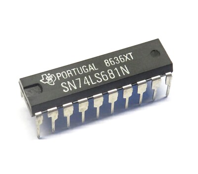 3 Stück SN74LS681N 4-Bit Parallel Binary Accumulator DIP20, Texas Instruments