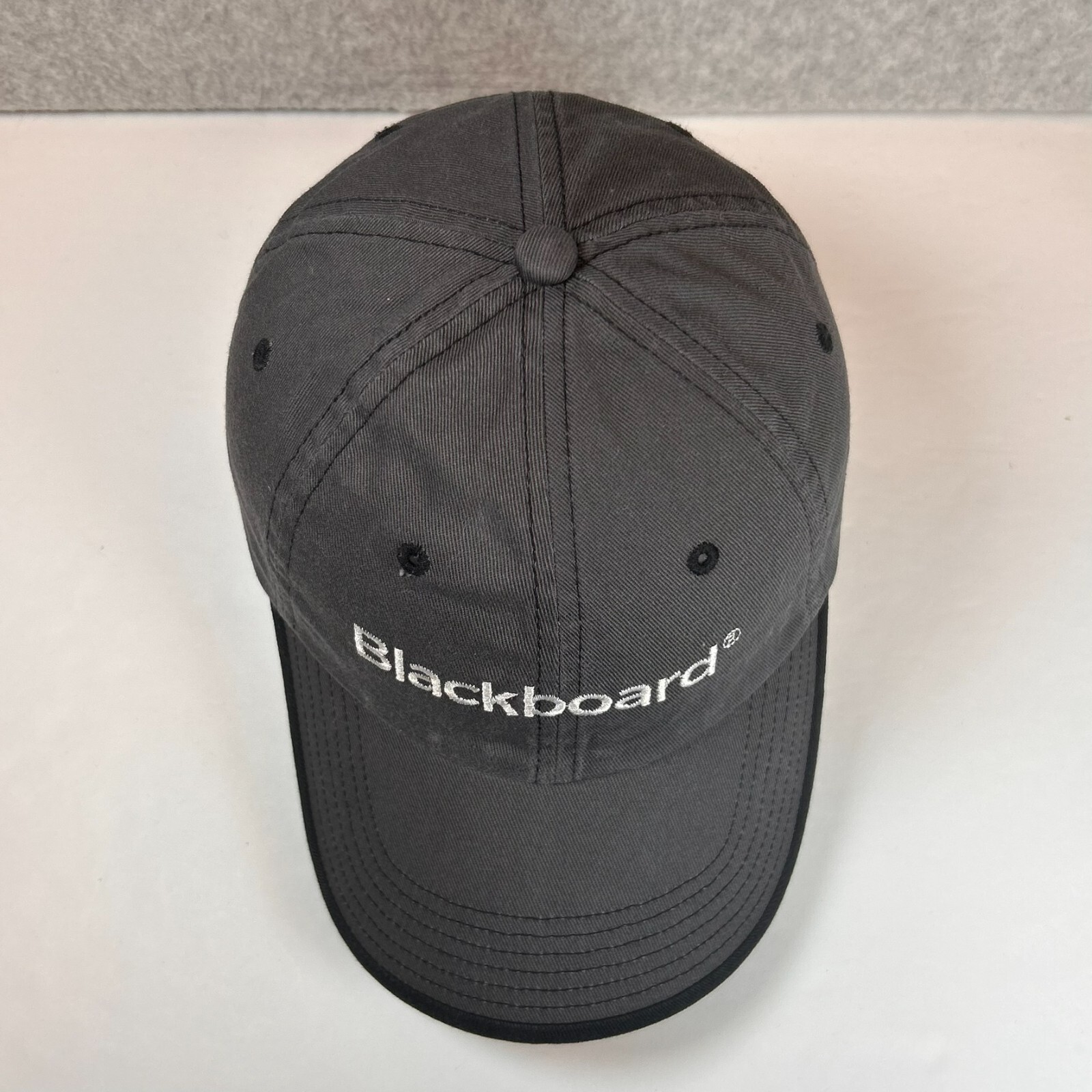 Blackboard Software Hat Cap Gray Strap Back Adjus… - image 5