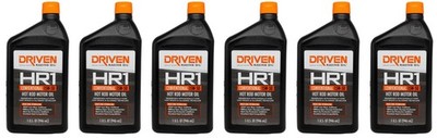 Driven Racing HR1 15W-50 Conventional Hot Rod Motor Oil 1 quart Set of 6 02106