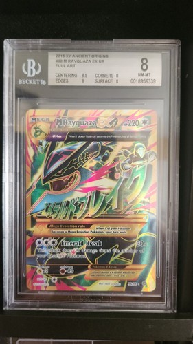 M Rayquaza-EX graded BGS 8 for sale on eBay