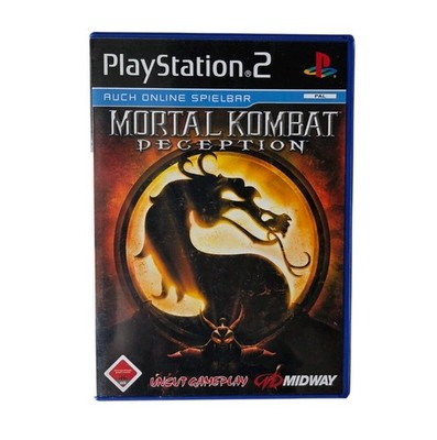Mortal Kombat Deception Sony PlayStation 2 PS2 mit OVP CIB PAL