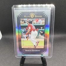 2025 Panini Donruss Elite Series Holo #59/199 Roman Anthony Rookie Red Sox