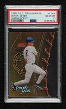 1998 Stadium Club Triumvirate Luminescent Derek Jeter PSA 10 GEM MT HOF 0e5c