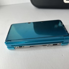 Nintendo 3DS Handheld Console Aqua Blue CTR-001 USA Tested Working Charger