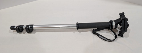 Manfrotto 679 Aluminum 3-section Monopod w/ 3025 Head Camera Video Free Shipping