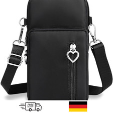 Mini Crossbody Handytasche Nylon Damen 7 Zoll...