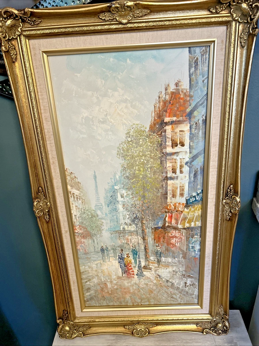 【French Vintage Oil Painting】　油絵　フランス French Oil Painting for sale | eBay