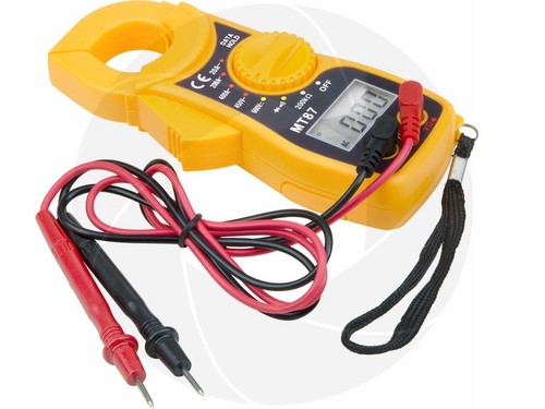 Digital Clamp Multimeter AC/DC Voltmeter Ammeter Ohms Volt High Current Meter - Picture 4 of 8