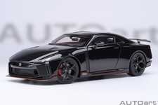 1/18 Nissan GT-R50 By Italdesign Black / Matt Black Model Car by AUTOart 77513