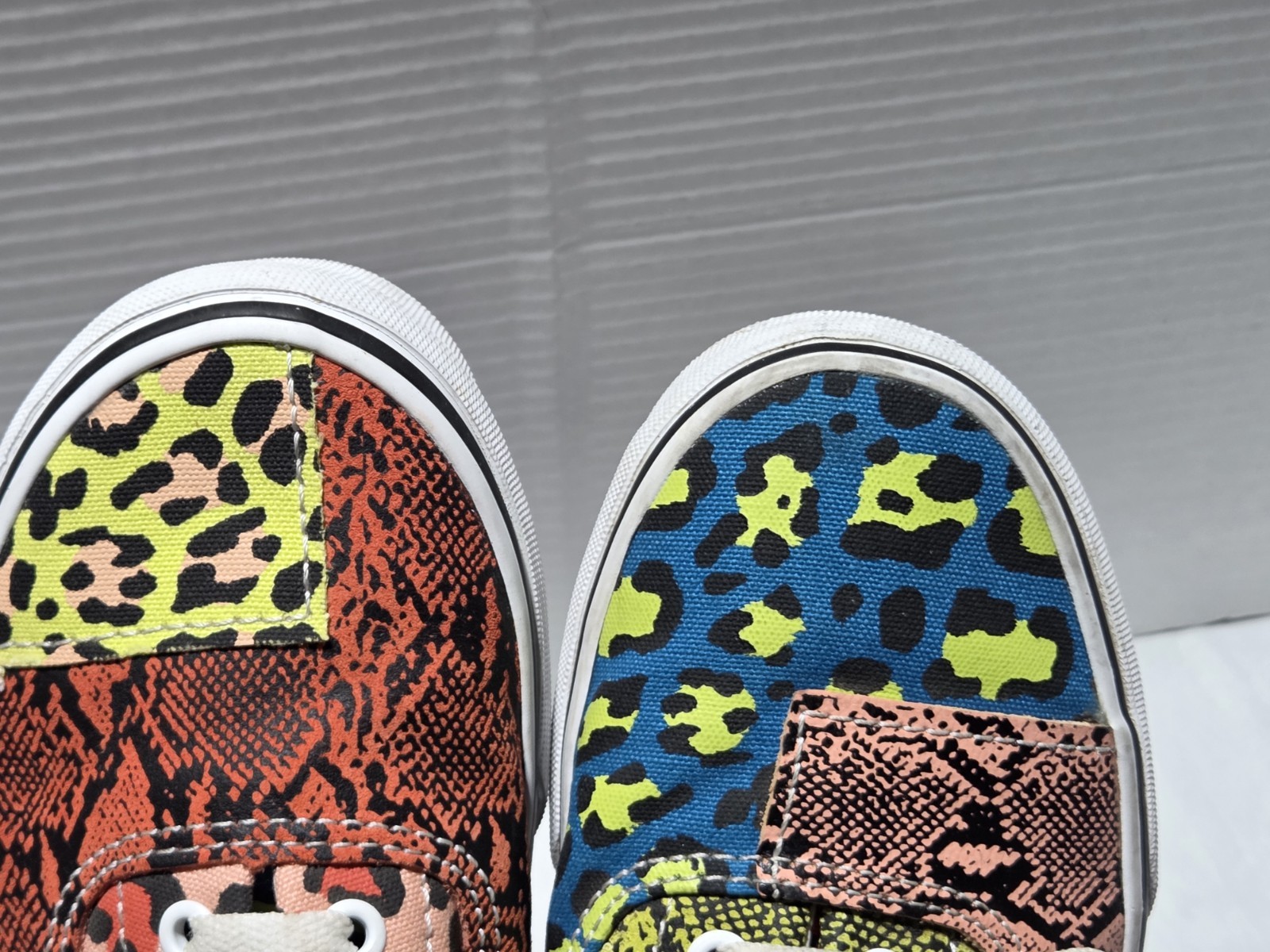 Vans Era Patchwork Leopard Snake Print Shoes Mens… - image 6