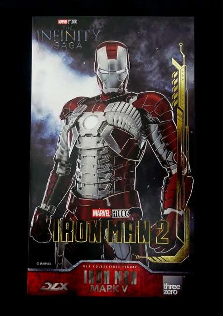 Dlx Iron Man Mark 5 Model Iron Man Threezero J2E22 | eBay
