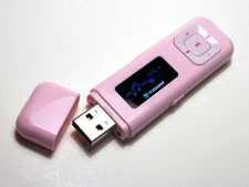 Transcend T.sonic MP330 8gb Pink mp3 compact player