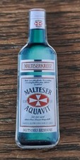 Malteserkreuz Aquavit Kühlschrankmagnet Magnet Flasche Sammeln