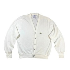 Vintage 70s Lacoste x Izod Orion Button Sweater - M