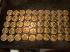 1953-D Wheat Penny Roll - Lincoln cents UNC RED 50 BU coins
