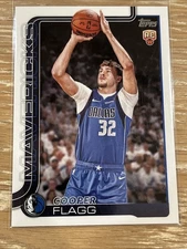 2025-26 Topps NBA Cooper Flagg RC #201 Dallas Mavericks ROOKIE BASKETBALL