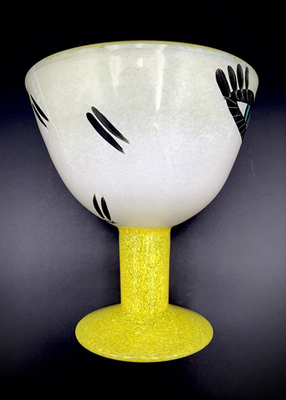 VTG Kosta Boda Ulrika Hydman Vallien Open Minds Art Glass Vase