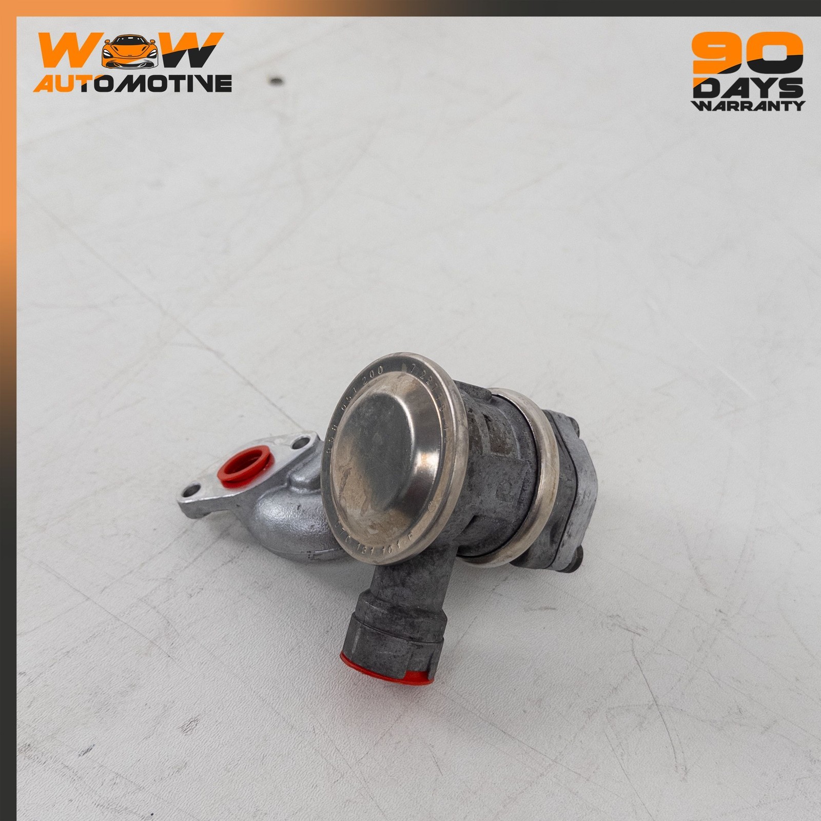 04-19 BENTLEY CONTINENTAL FLYING SPUR RIGHT AIR PUMP CHECK VALVE EGR EMISSION OE