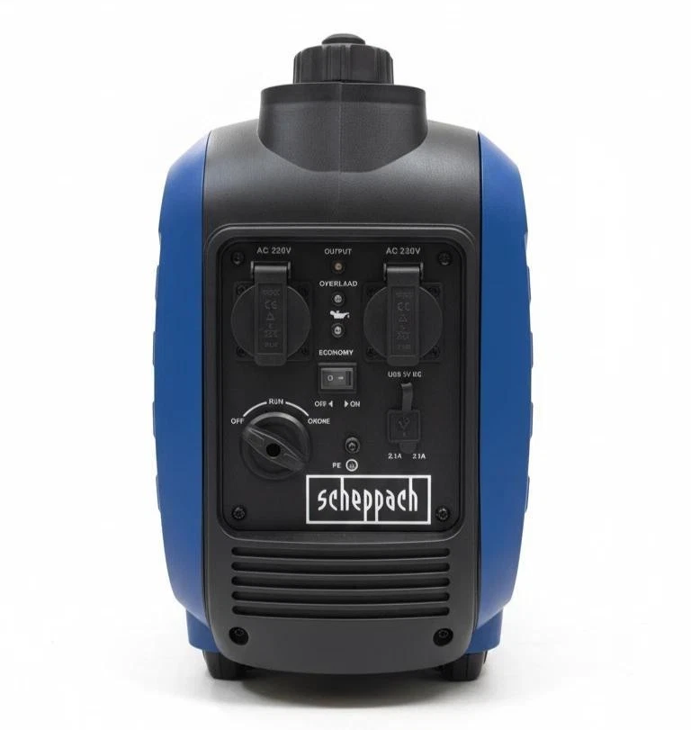 Inverter Stromerzeuger 2000W SG2500i 4-Takt Generator Notstromaggregat Scheppach - Bild 3 von 4