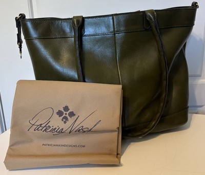 Patricia Nash Mallory leather tote bag
