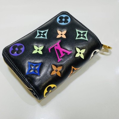 LOUIS VUITTON 中の汚れは少し目指します。 LOUIS VUITTON LV x Takashi Murakami M13829 Wallet compact