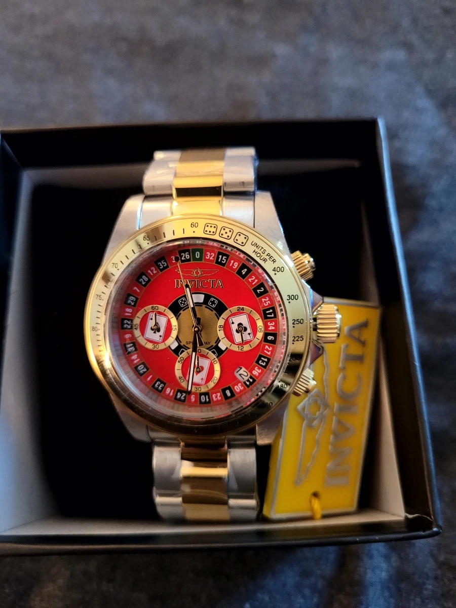 Preços baixos em Pulseira de Aço Inoxidável Invicta Speedway