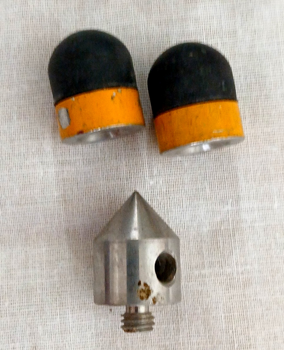 Topcon TP-L2 RED Pipe Sewer Laser W/RC-100 Remote & Case Red Beam TESTED WORKS!