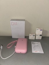 NIIMBOT D11 Bluetooth Portable Thermal Printer Label Maker W/ Extra Labels