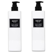Nest Sicilian Mandarine Body Cream Set de 2 Paquete Jumbo 16oz Nuevo
