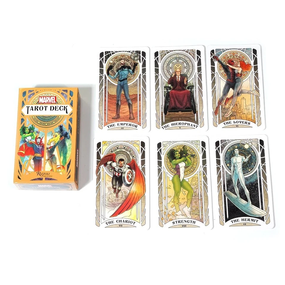 Marvel Tarot Look Into The Future With This Lavishly Illustrated Tarot Deck Card - Image 4 of 4