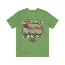 Tri-Cities Jarts Championship 1982 Vintage Mens T-Shirt Unisex Graphic Funny