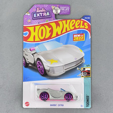 2022 Hot Wheels Barbie Extra Silver Tooned 5/5 134/250 First Release