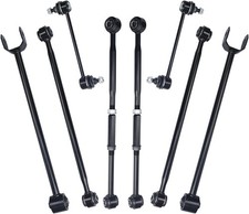 Rear Control Arm Lateral Link Sway Bar Suspension Kit Set 8pc for Camry Avalon