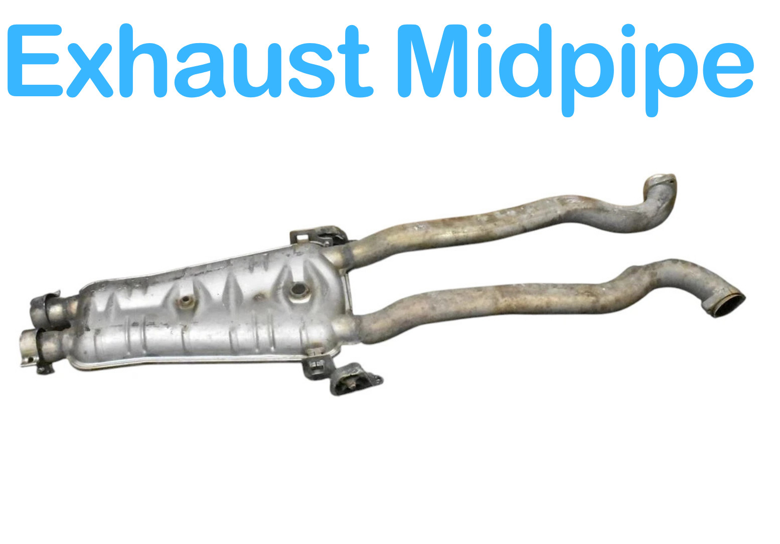 2001 Bentley Arnage Exhaust Silencer Resonator Midpipe Oem