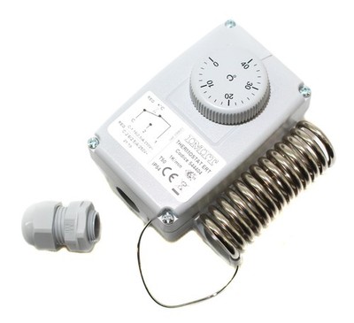 Raumthermostat Typ RC, Außenverstellung 0 bis +40°C